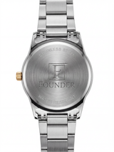 Founder Golden Legacy of Precision — Silver Dial Analog Watch