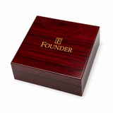 Founder Golden Legacy of Precision — Black Dial Analog Watch