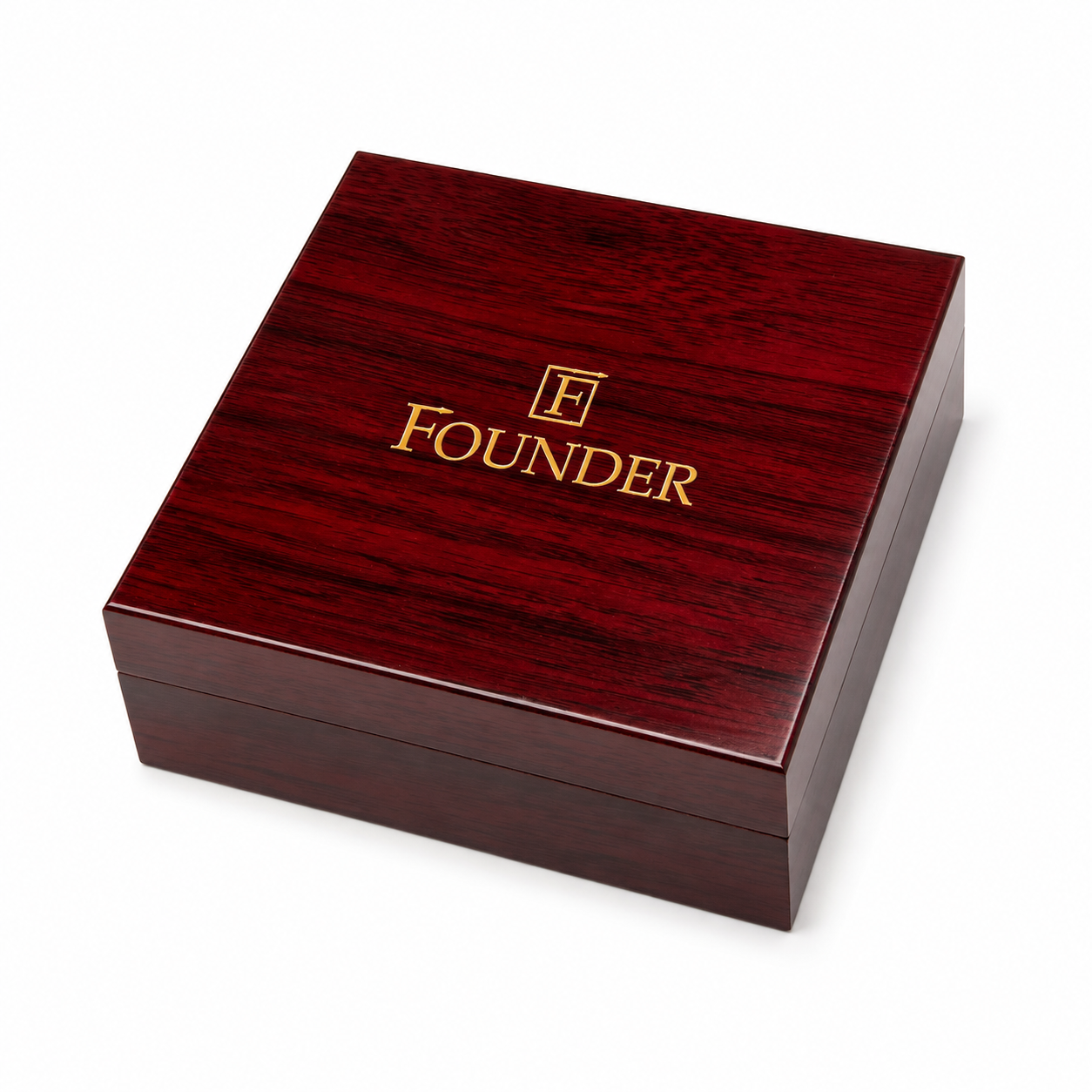 Founder Golden Legacy of Precision — Golden Dial Analog Watch